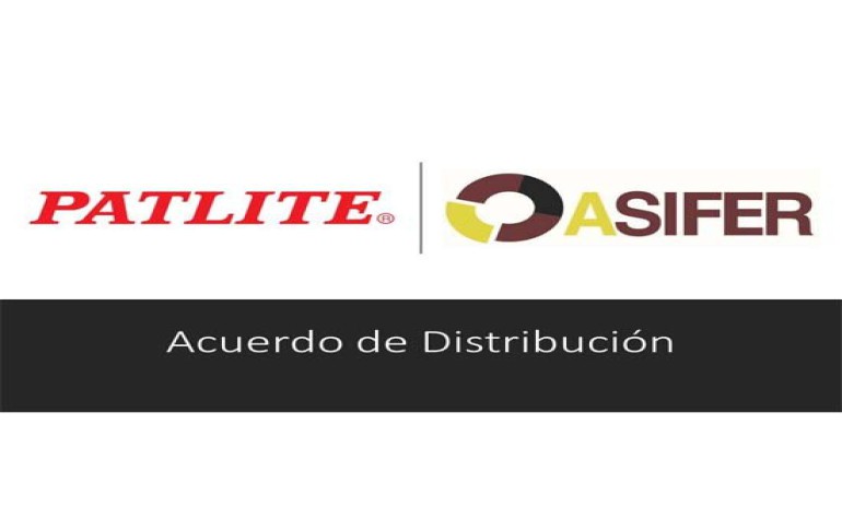 Acuerdo de distribución PATLITE y ASIFER