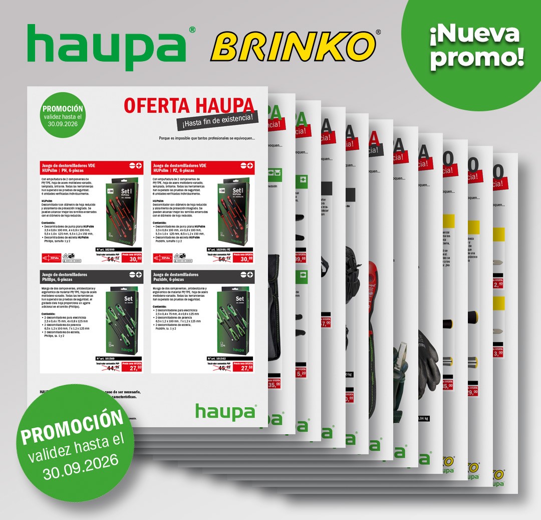 ¡Promoción HAUPA: herramientas profesionales a precio especial!