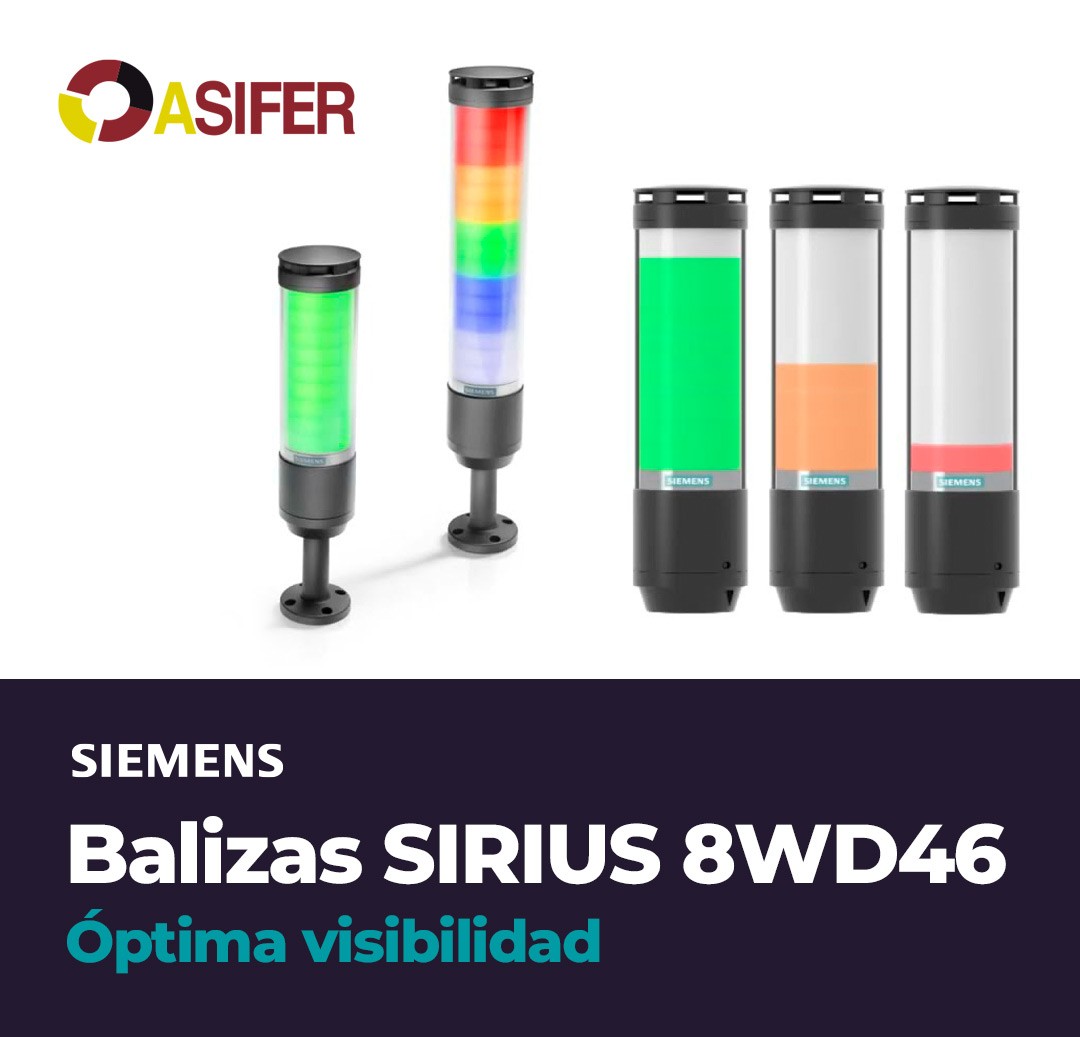 Señalización inteligente y máxima visibilidad con SIRIUS 8WD46