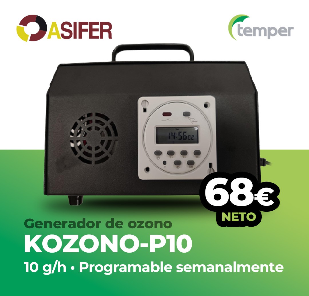 Desinfección y purificación eficaz del aire