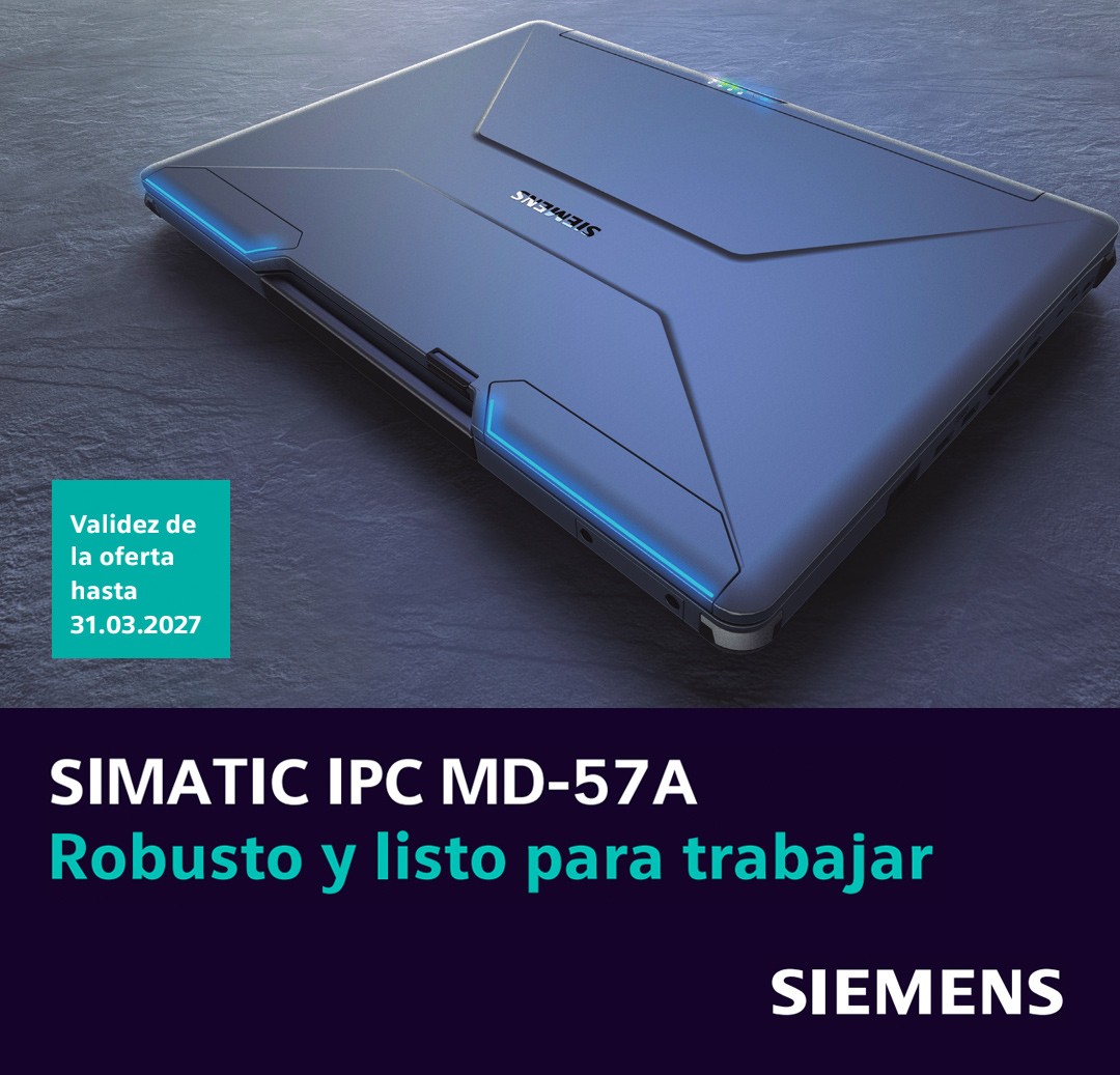 SIMATIC IPC MD-57A: potencia y movilidad para la automatización industrial